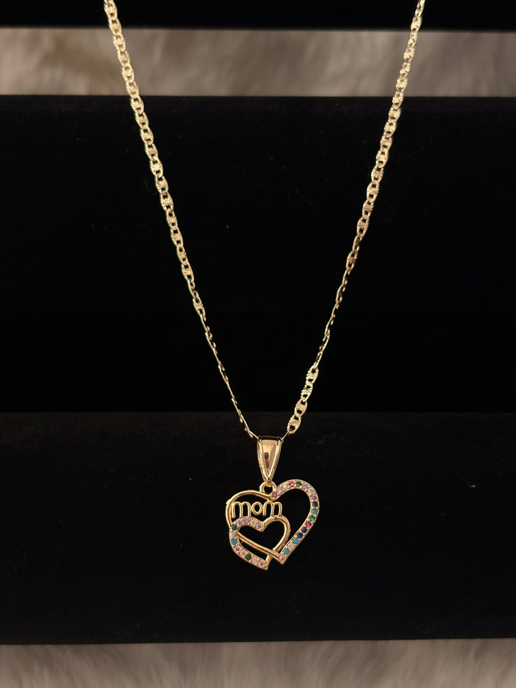 Gold Spoil her Luxe Mom Necklace