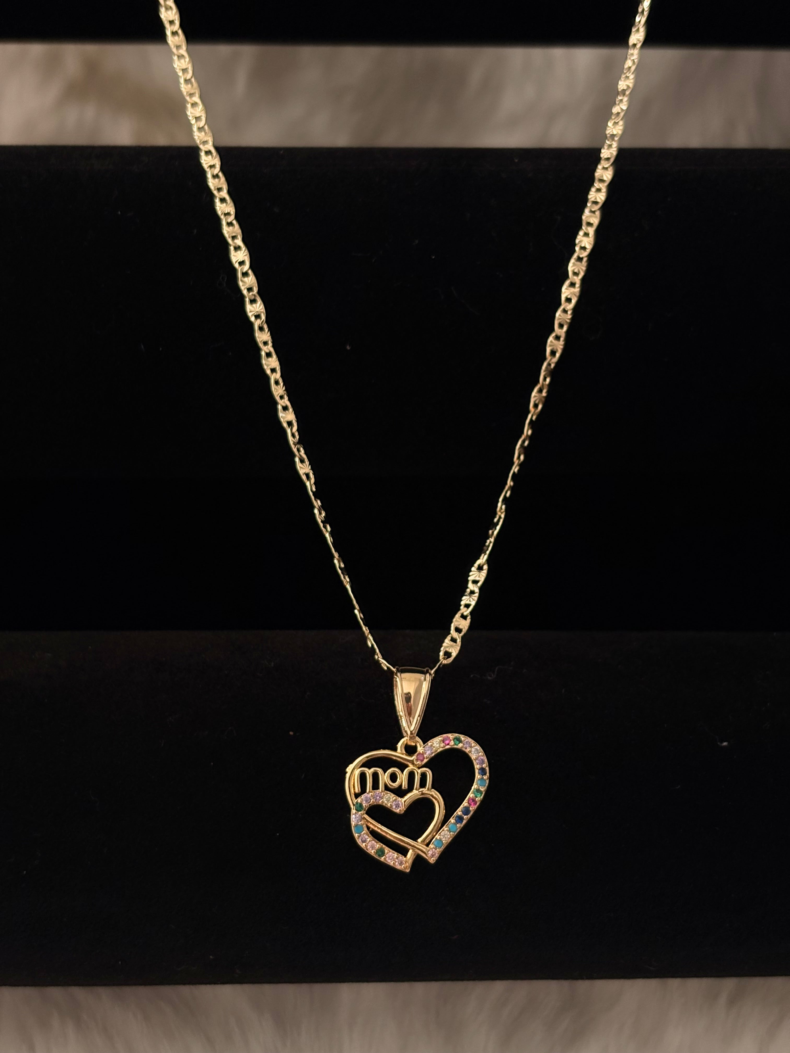 Gold Spoil her Luxe Mom Necklace
