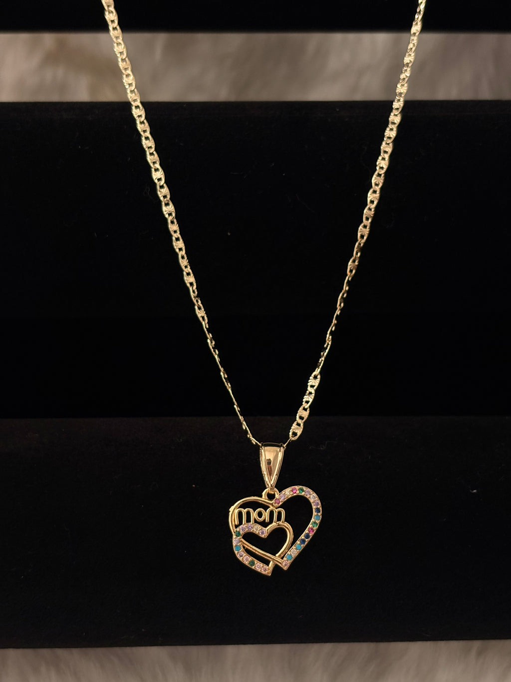 Gold Spoil her Luxe Mom Necklace