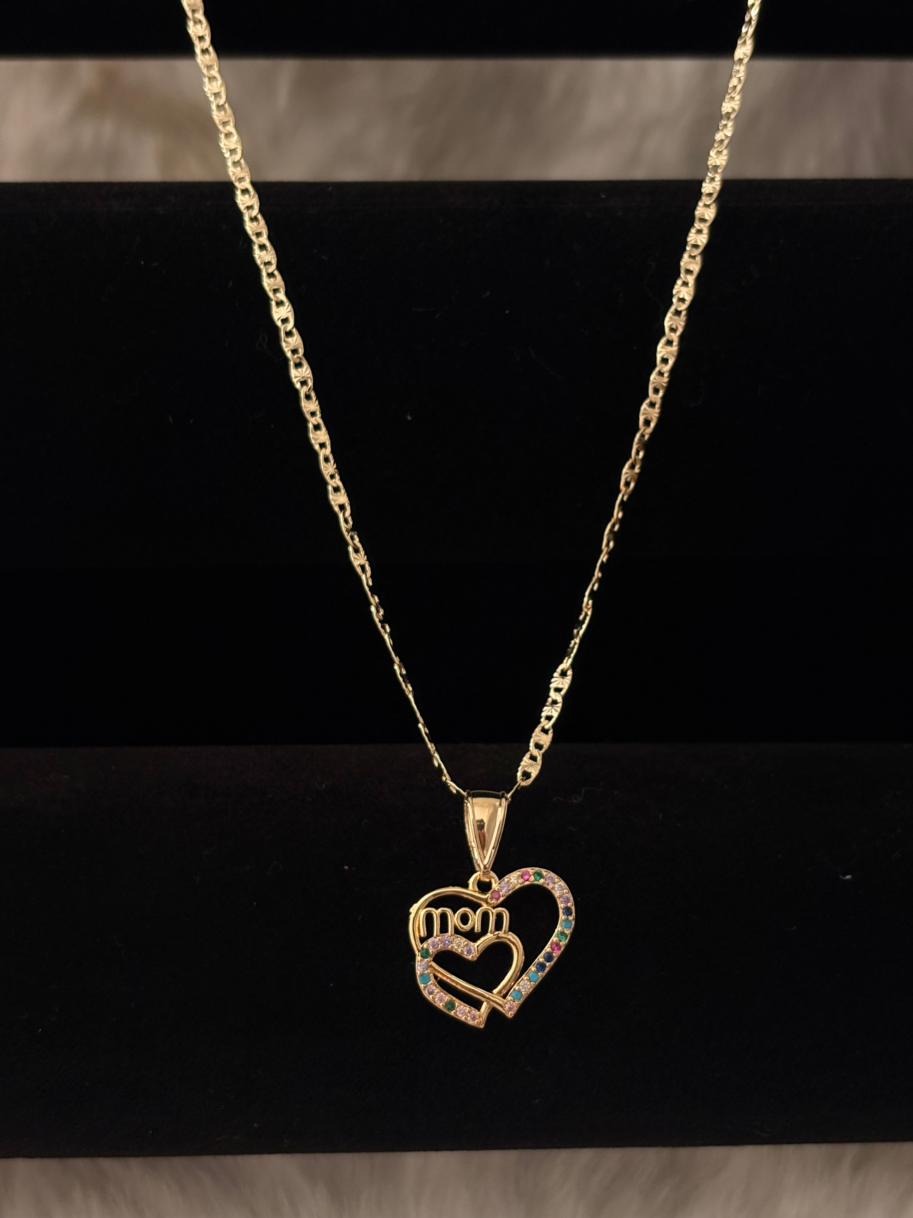 Gold Spoil her Luxe Mom Necklace