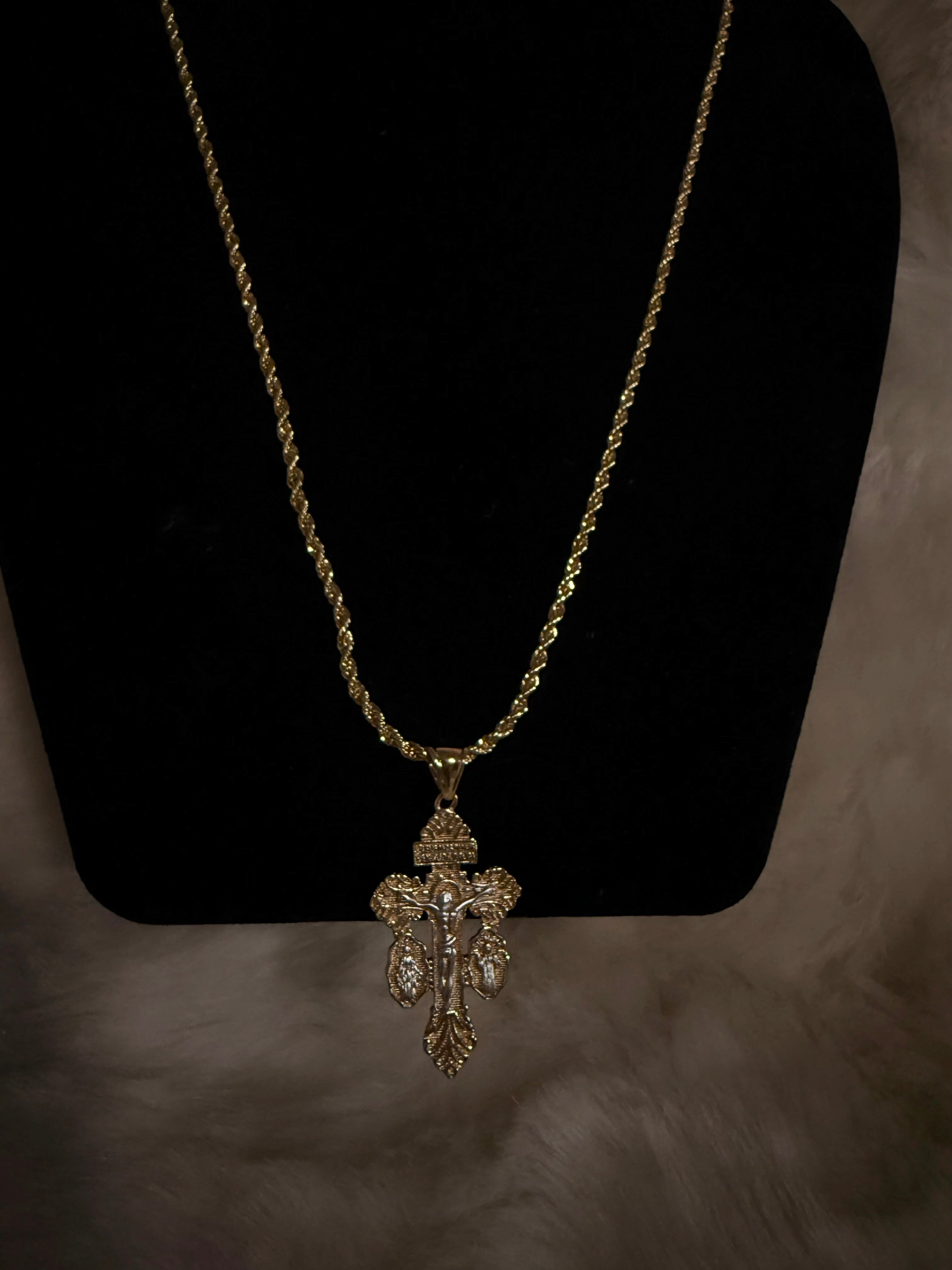 Prevail Cross Necklace