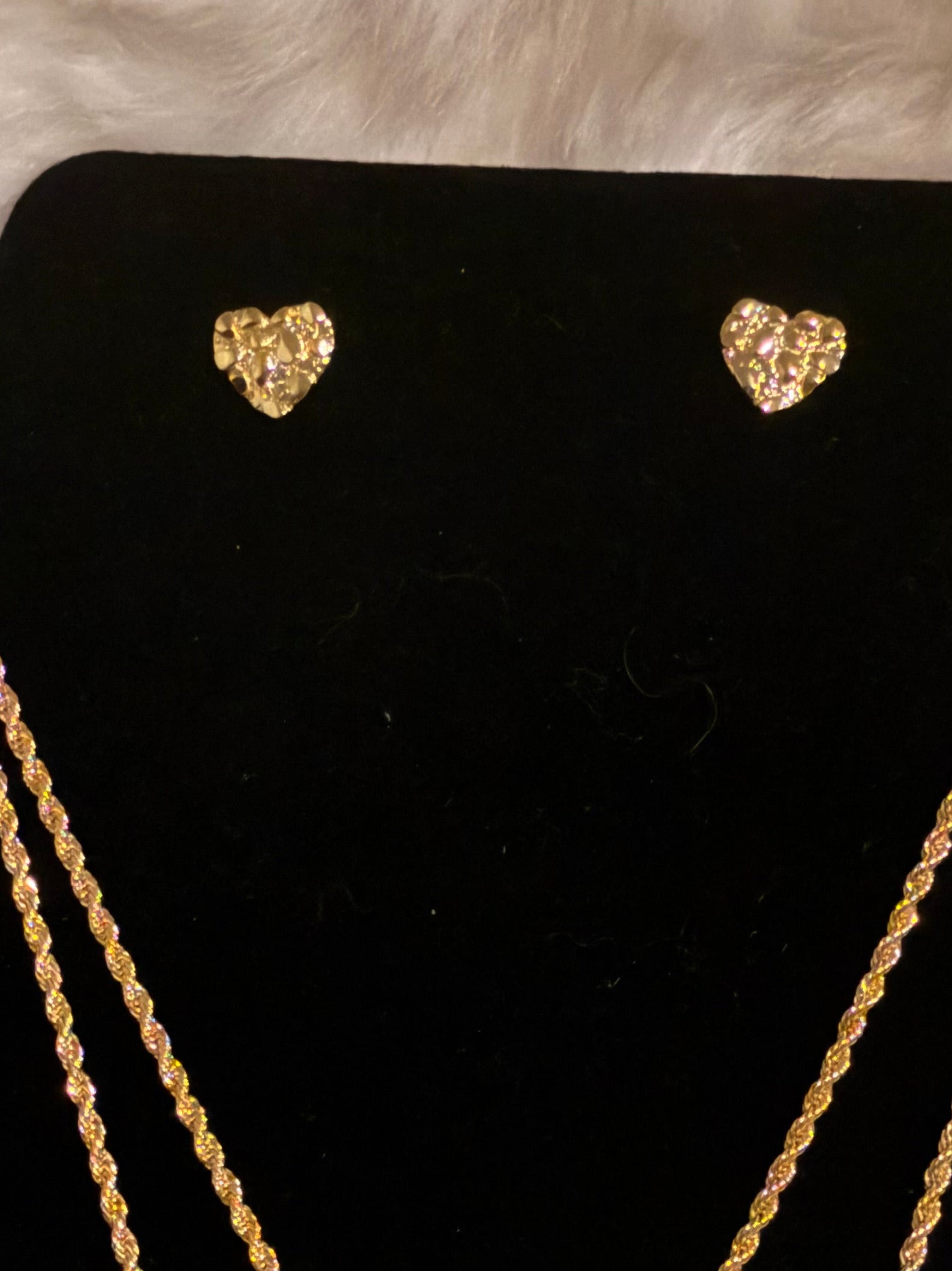 Small Nugget Earrings Set of 2