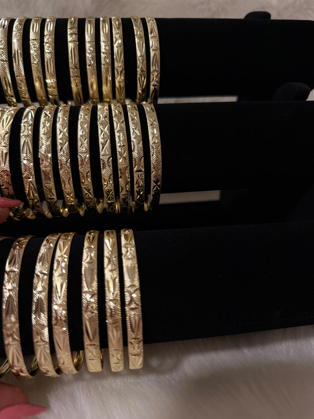 Luxe Doll Bangles Set of 3