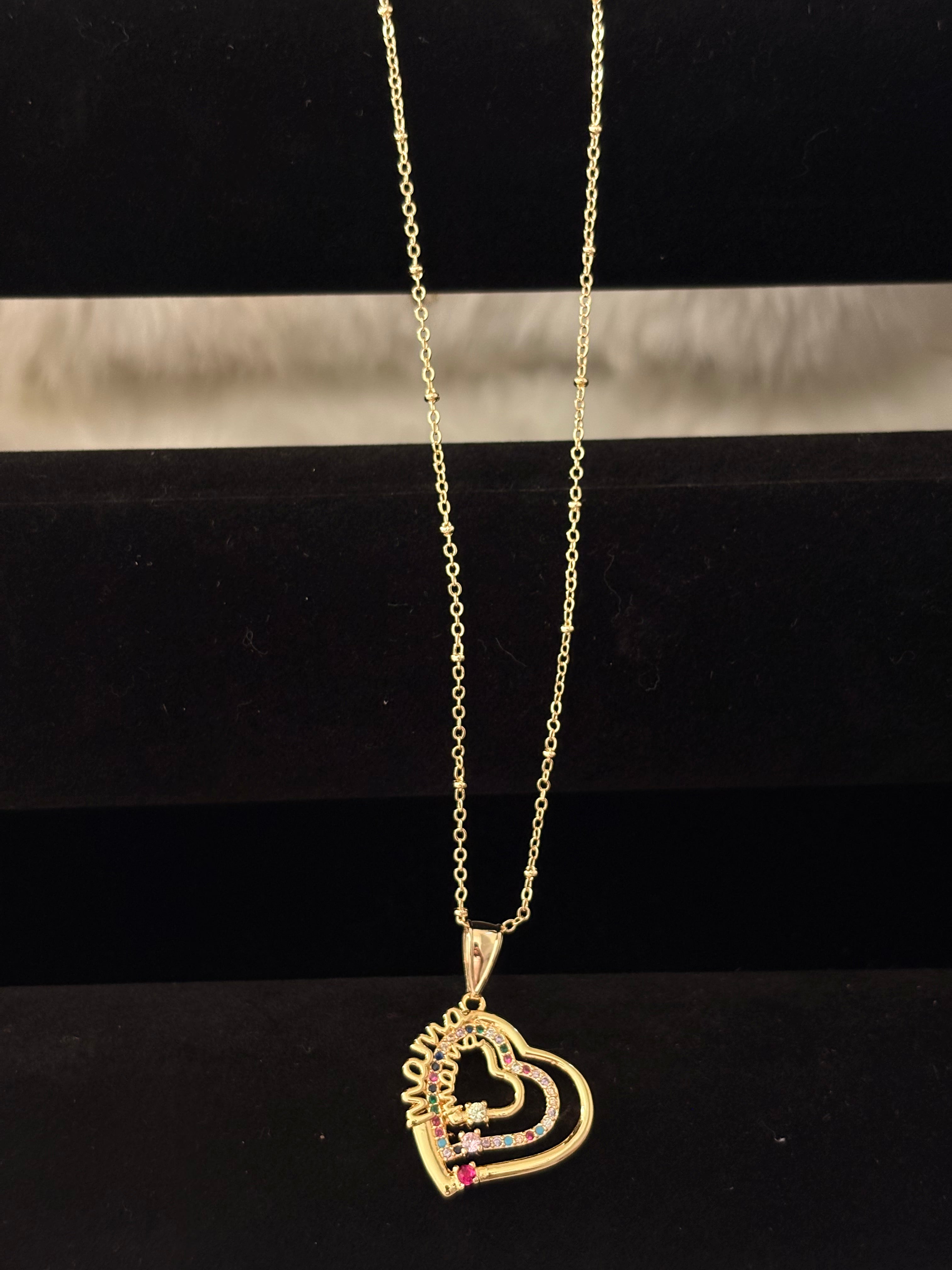 Gold Mother (Mama)  Necklace